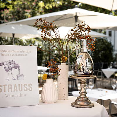 STRAUSS Winterthur Eventlocation Terrasse Terrasse